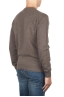 SBU 01872_19AW Brown pure cashmere crew neck sweater 04