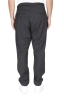 SBU 01887_19AW Pantalone con elastico in fresco di lana grigio 05