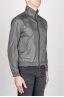 Windbreaker Jacket In Grey Ultra Lightweight Nylon