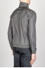 Windbreaker Jacket In Grey Ultra Lightweight Nylon