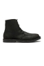 SBU 01508_19AW Classic high top desert boots in black oiled calfskin leather 01