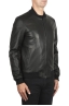 SBU 01903_19AW Black leather bomber jacket 02