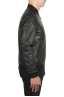 SBU 01903_19AW Black leather bomber jacket 03