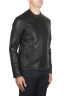 SBU 01904_19AW Black leather motorcycle jacket 02