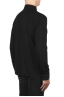SBU 01910_19AW Classic long sleeve black merino extra fine polo shirt  04