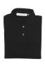 SBU 01910_19AW Classic long sleeve black merino extra fine polo shirt  06