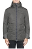 SBU 01556_19AW Technical waterproof padded short parka jacket grey 01