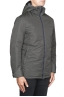 SBU 01556_19AW Technical waterproof padded short parka jacket grey 02