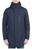 SBU 01581_19AW Thermic waterproof long parka and detachable down jacket blue 01
