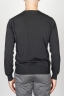 SBU - Strategic Business Unit - Classic V Neck Sweater In Black Cotton