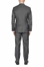 SBU 01051_19AW Blazer et pantalon de costume gris en fresco de laine pour hommes 03