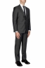 SBU 01052_19AW Men's black cool wool formal suit blazer and trouser 02