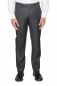 SBU 01054_19AW Men's grey cool wool formal suit partridge eye blazer and trouser 04