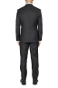 SBU 01055_19AW Men's dark grey cool wool formal suit partridge eye blazer and trouser 03