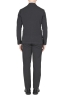 SBU 01741_19AW Anthracite cotton sport suit blazer and trouser 03