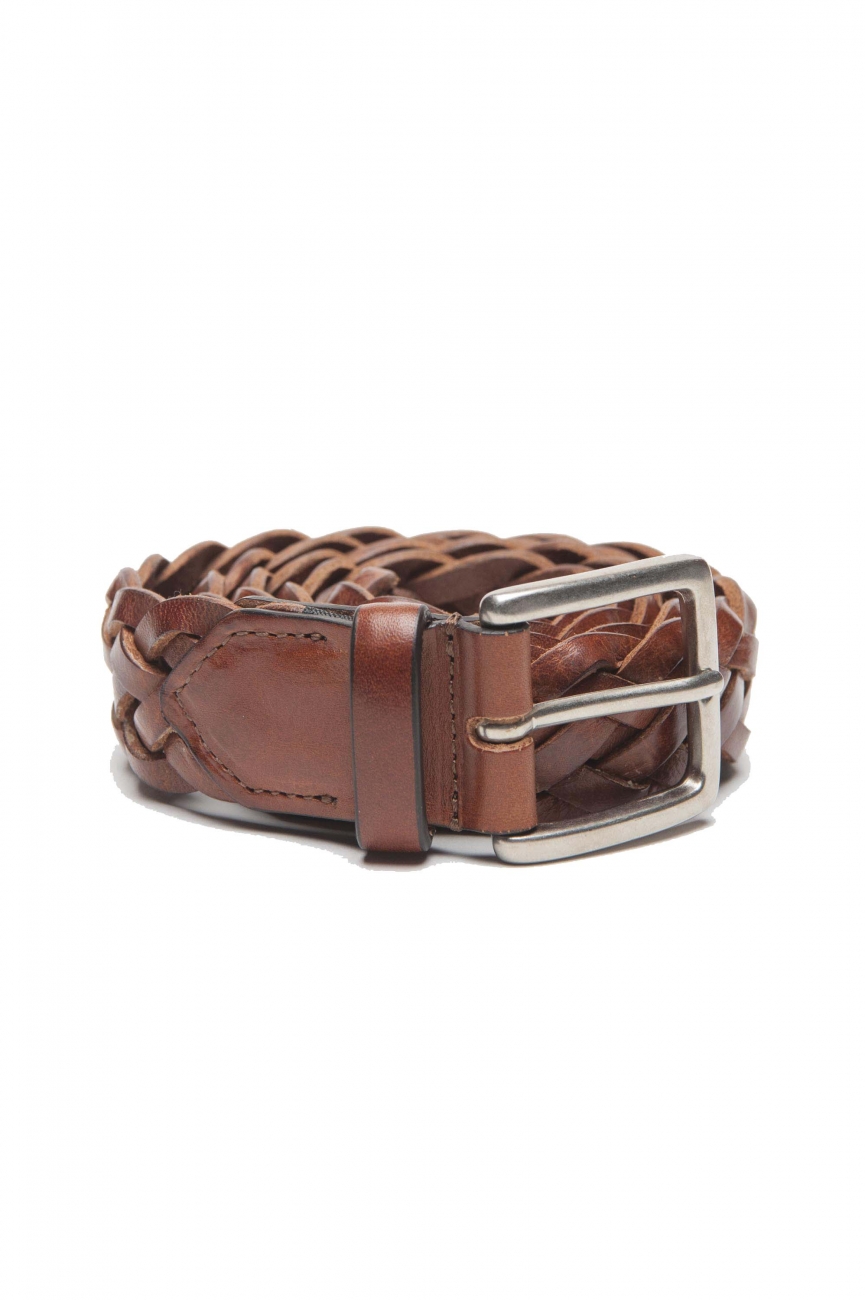 SBU 01237_19AW Classic belt in natural calfskin leather 1.2 inches 01