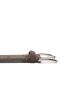 SBU 01241_19AW Cintura classica in pelle scamosciata marrone 3.5 cm 02