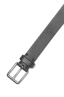 SBU 01250_19AW Cintura classica in pelle nera 2.5 cm 03