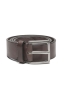 SBU 01254_19AW Cintura classica in pelle marrone 3.5 cm 01
