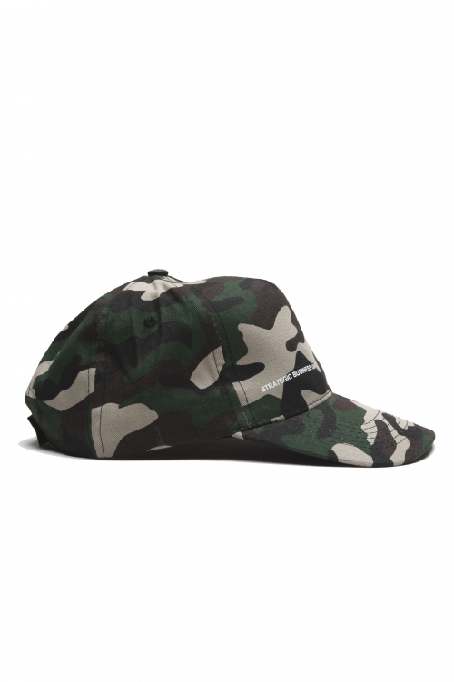 SBU 01809_19AW クラシックコットン野球帽カモフラージュグリーン 01