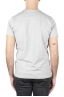 SBU 01169_19AW T-shirt girocollo classica a maniche corte in cotone grafica stampata nera e grigia 04