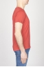 古典的な短い袖のコットンスクープネックTシャツ