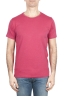 SBU 01643_19AW Camiseta de algodón con cuello redondo en color rojo 01