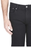 SBU 01587_19AW Jeans en coton stretch noir teint à l'encre naturelle 04