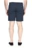 SBU 01955_2020SS Pantalón corto chino ultraligero en algodón elástico azul marino 05