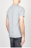 SBU - Strategic Business Unit - Classic Short Sleeve Flamed Cotton Scoop Neck T-Shirt Light Grey