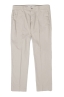SBU 01964_2020SS Pantaloni chino classici in cotone elasticizzato beige 06