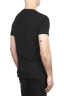 SBU 01974_2020SS Camiseta de algodón con cuello redondo en color negro 04