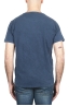 SBU 01975_2020SS Camiseta de algodón con cuello redondo en color azul 05