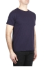 SBU 01979_2020SS T-shirt à col rond en coton flammé violet 02