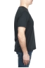 SBU 01981_2020SS Camiseta de algodón puro con cuello redondo antracita 03