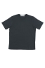 SBU 01981_2020SS Camiseta de algodón puro con cuello redondo antracita 06