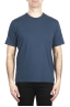 SBU 01982_2020SS T-shirt col rond en pur coton bleu 01