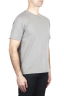 SBU 01983_2020SS Camiseta de algodón puro con cuello redondo gris 02