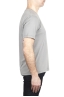 SBU 01983_2020SS Camiseta de algodón puro con cuello redondo gris 03
