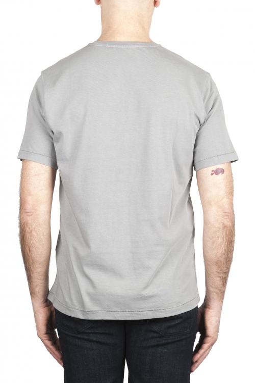 SBU 01983_2020SS T-shirt girocollo in puro cotone grigia 01