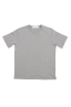 SBU 01983_2020SS T-shirt col rond en pur coton gris 06