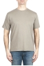 SBU 01985_2020SS Camiseta de algodón puro con cuello redondo verde militar 01