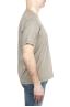 SBU 01985_2020SS Camiseta de algodón puro con cuello redondo verde militar 03