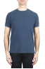 SBU 01993_2020SS Camiseta clásica de piqué de algodón azul 01