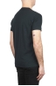 SBU 01994_2020SS Camiseta de algodón negro de cuello redondo y bolsillo de parche 04