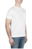SBU 01995_2020SS T-shirt col rond en coton blanc avec poche plaquée 02