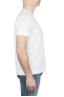 SBU 01995_2020SS Camiseta de algodón blanco de cuello redondo y bolsillo de parche 03