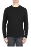 SBU 01997_2020SS Camiseta clasica de manga larga de algodón jersey negro  01