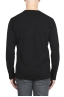 SBU 01997_2020SS Camiseta clasica de manga larga de algodón jersey negro  05