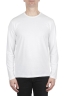 SBU 01999_2020SS T-shirt girocollo a maniche lunghe in cotone bianca 01